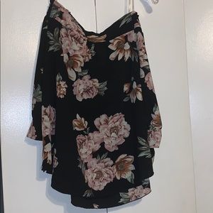 Off the shoulder shirt